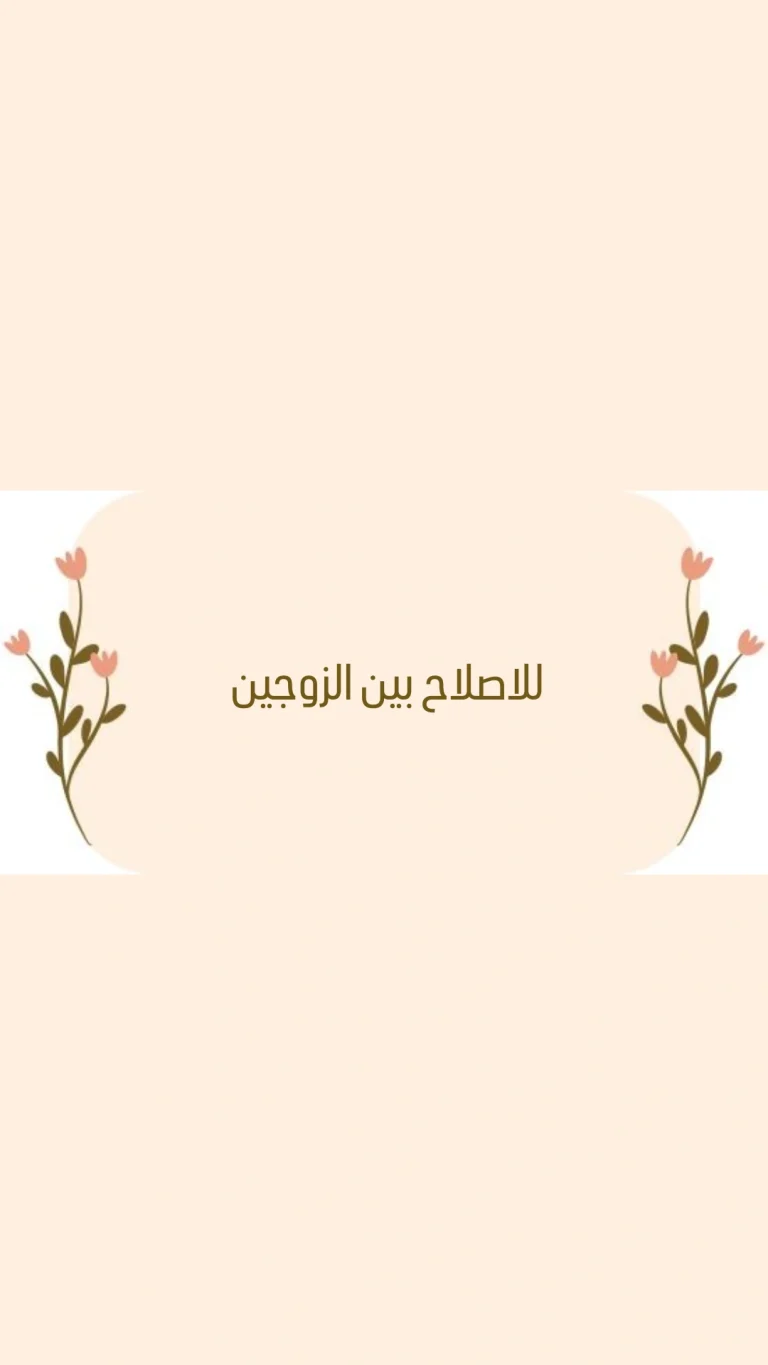 لاصلاح بين الزوجين