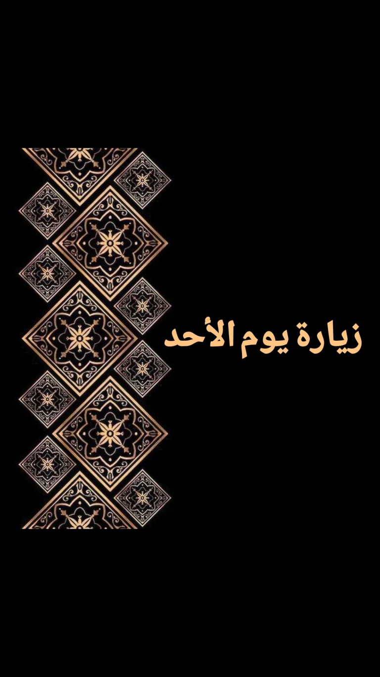 زيارة يوم الأحد