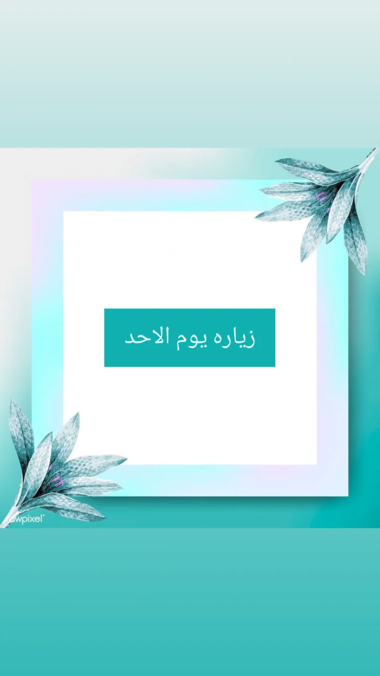 زياره يوم الاحد