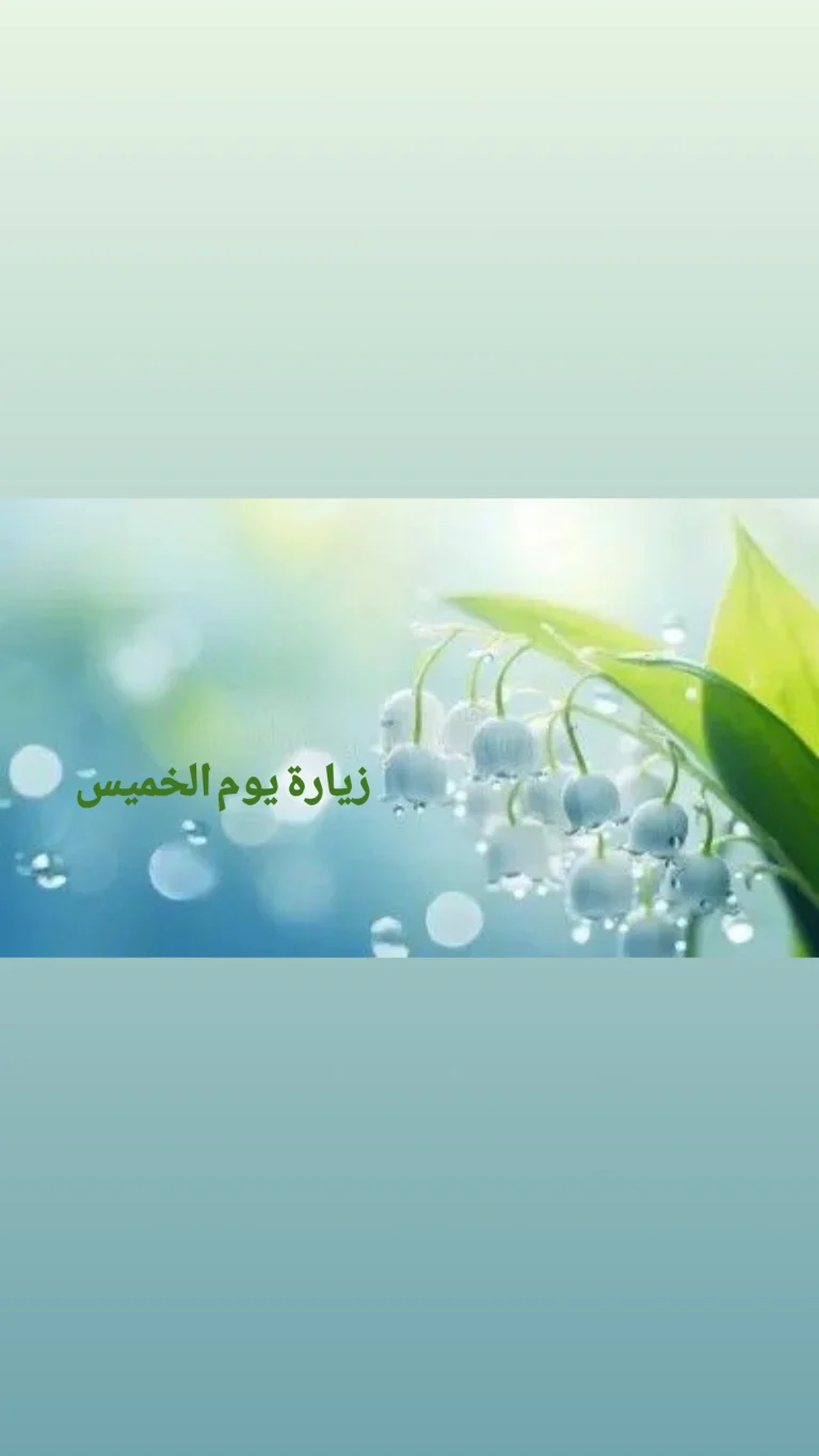 زيارة يوم الخميس